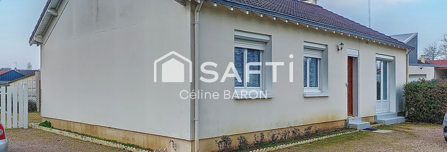 Maison 5 Pièces 95 m² à vendre à Le Poinçonnet (36330)