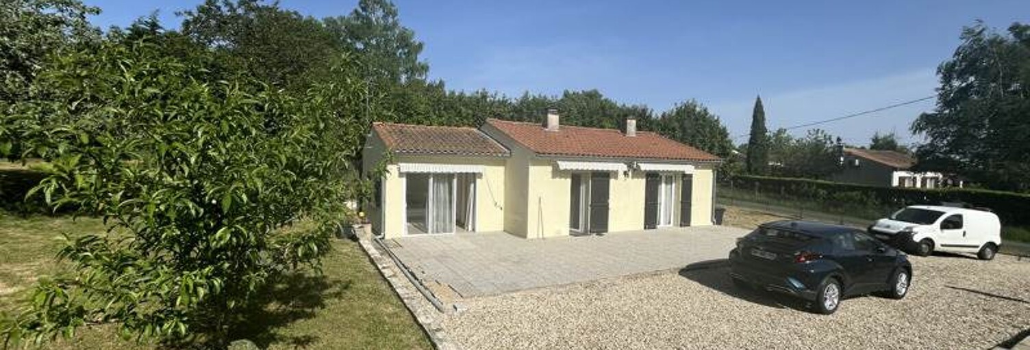 Maison 3 Pièces 65 m² à vendre à Vouzan (16410)