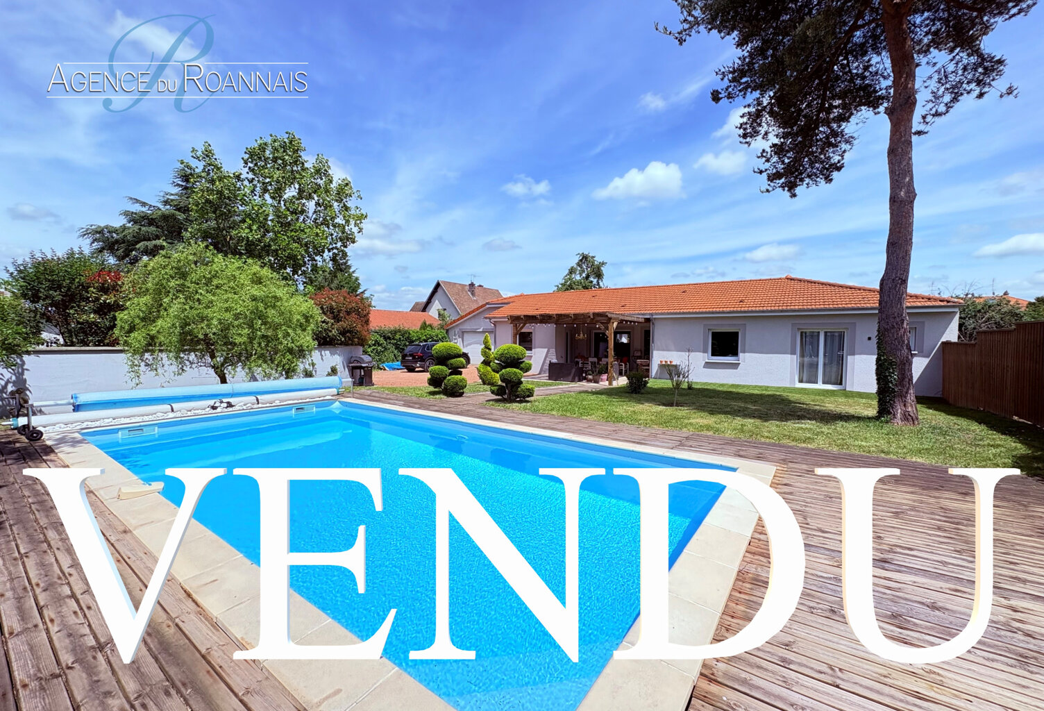 Riorges, Villa récente de plain-pied sur 845m2 de terrain av — photo 1