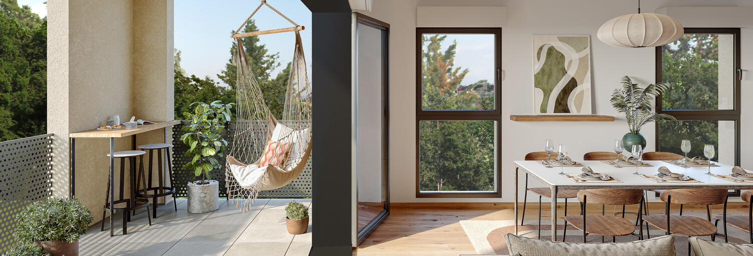 Appartement neuf T2, T3, T4 Pièce 43 à 83 m² à vendre à La Verpillière (38290)