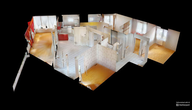 Appartement 5 pièces  à vendre Grenoble 38100