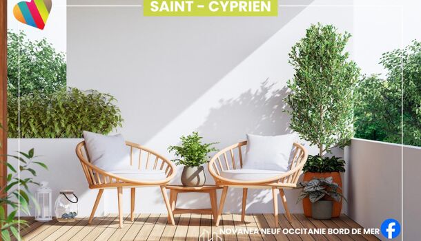 Appartement 3 pièces  à vendre Saint-Cyprien 66750