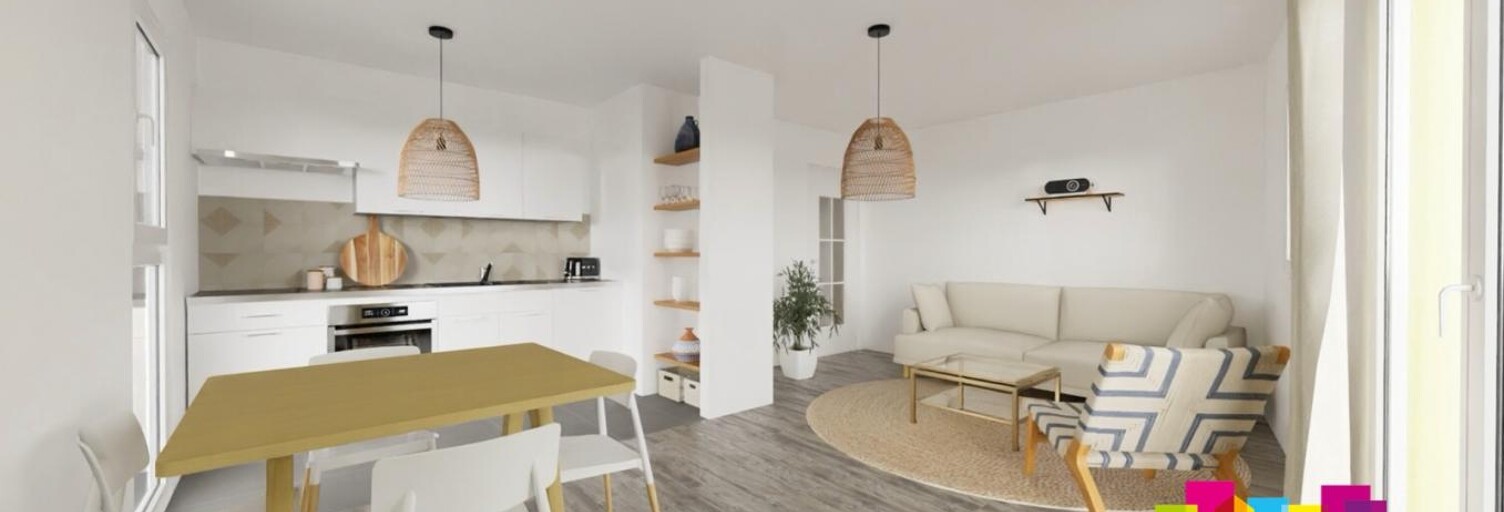 Appartement 3 Pièces 60 m² à vendre à Nantes (44300)