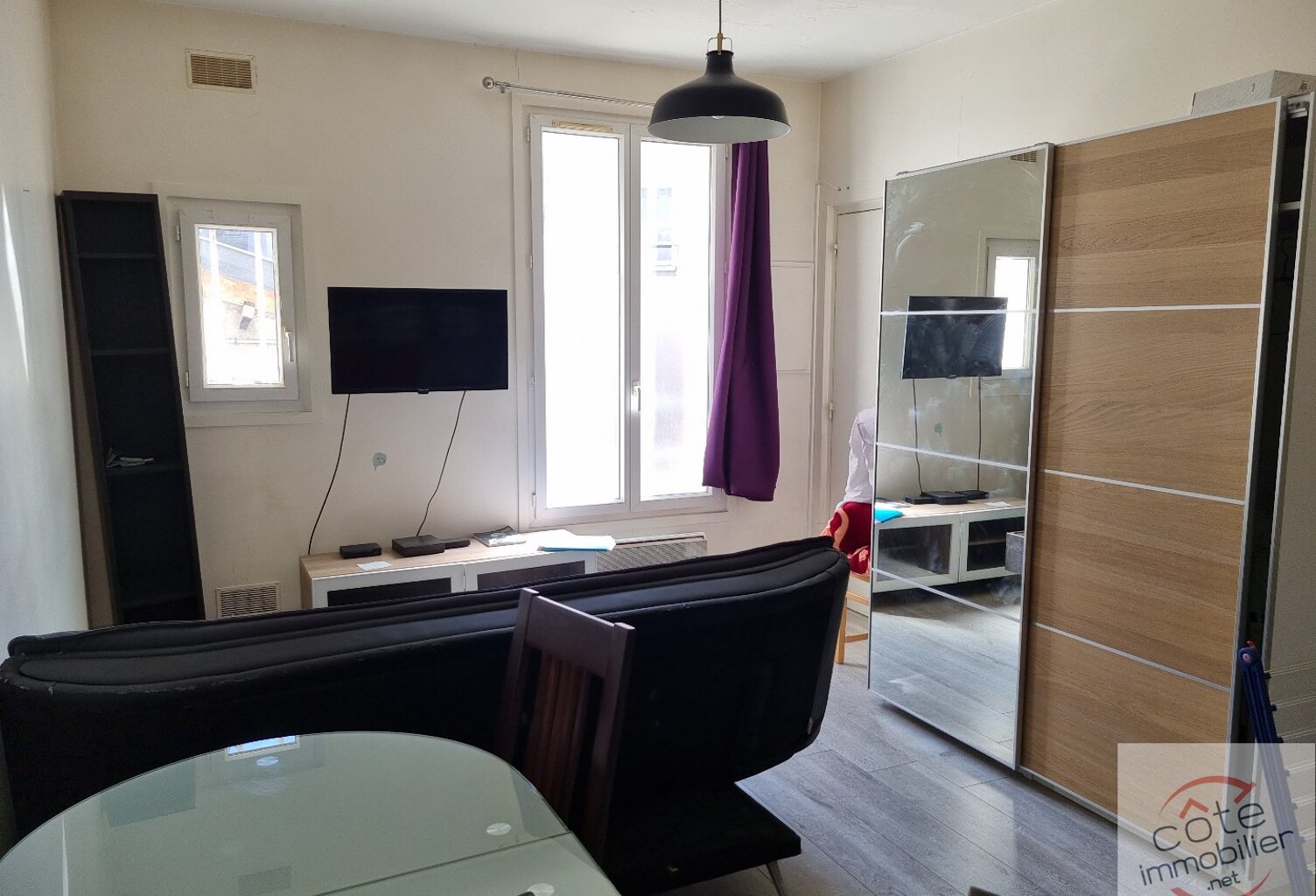 ARCUEIL:AVENDRE STUDIO RDC  (cour)  au CALME  RER B LAPLACE — photo 1