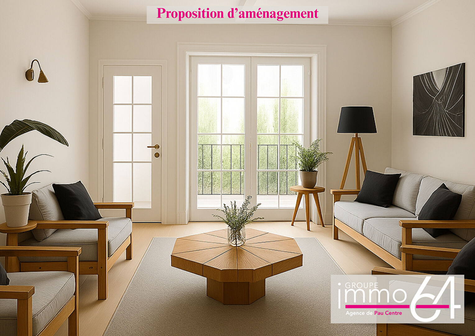 Appartement 3 pièces  à vendre Idron 64320