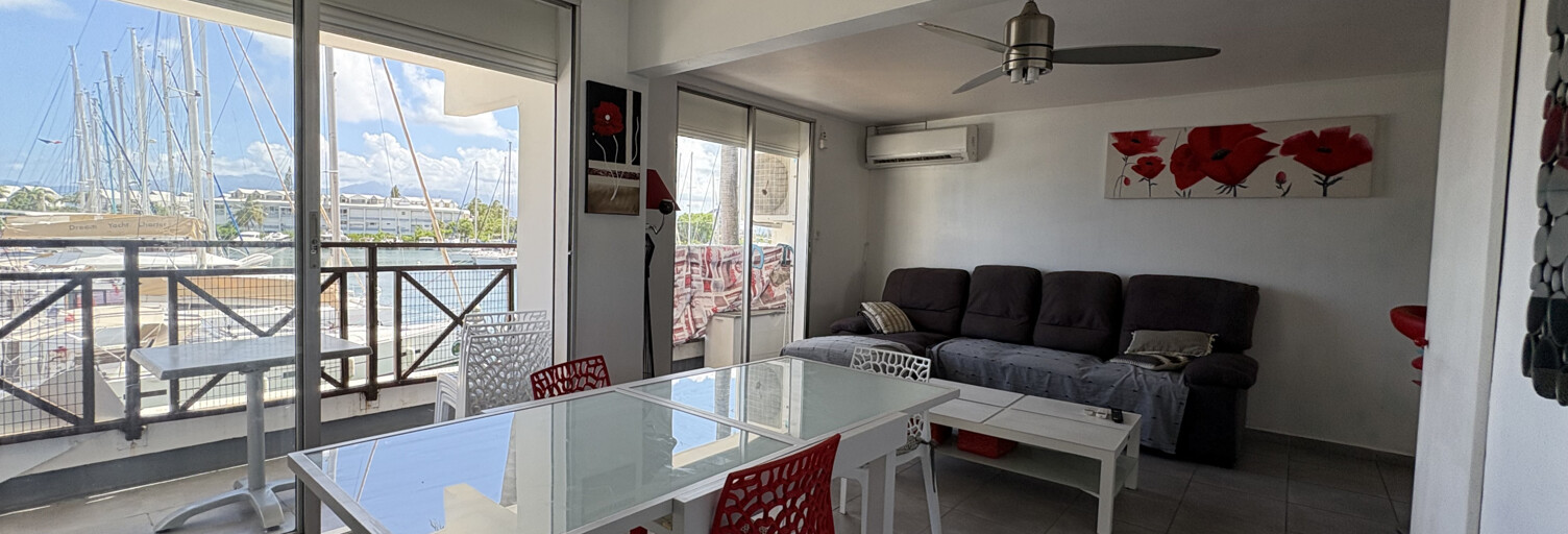 Appartement 2 Pièces 47 m² à louer à Pointe-à-Pitre (97110)