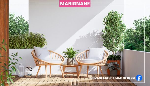 Appartement 3 pièces  à vendre Marignane 13700