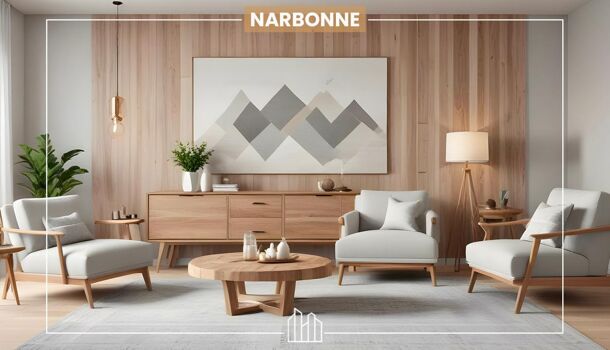 Appartement 4 pièces  à vendre Narbonne 11100