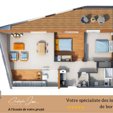 Appartement 3 pièces 269900 €