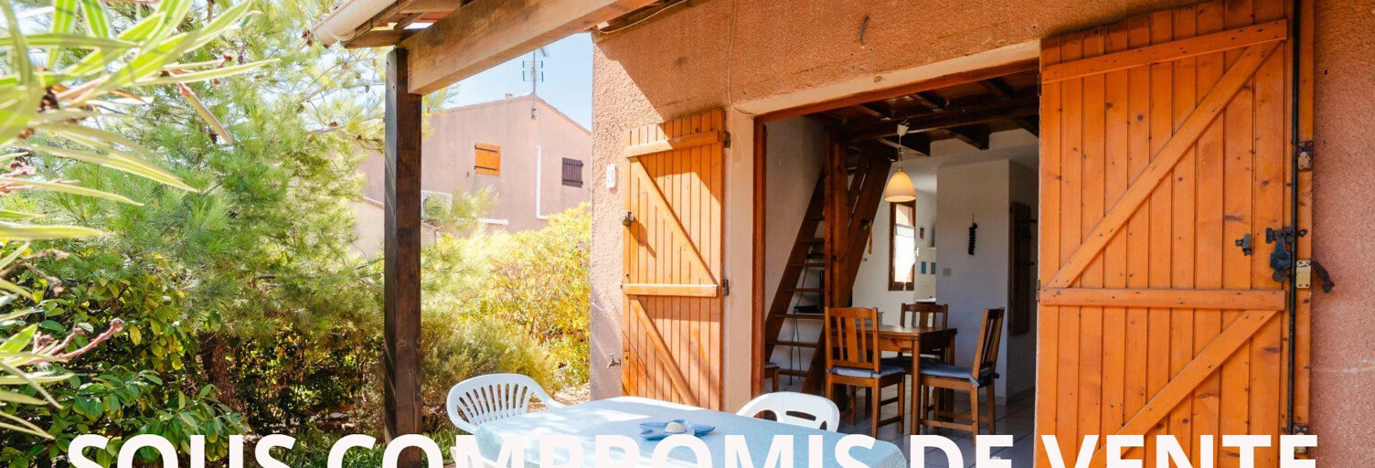 Maison 3 Pièces 35 m² à vendre à Gruissan (11430)