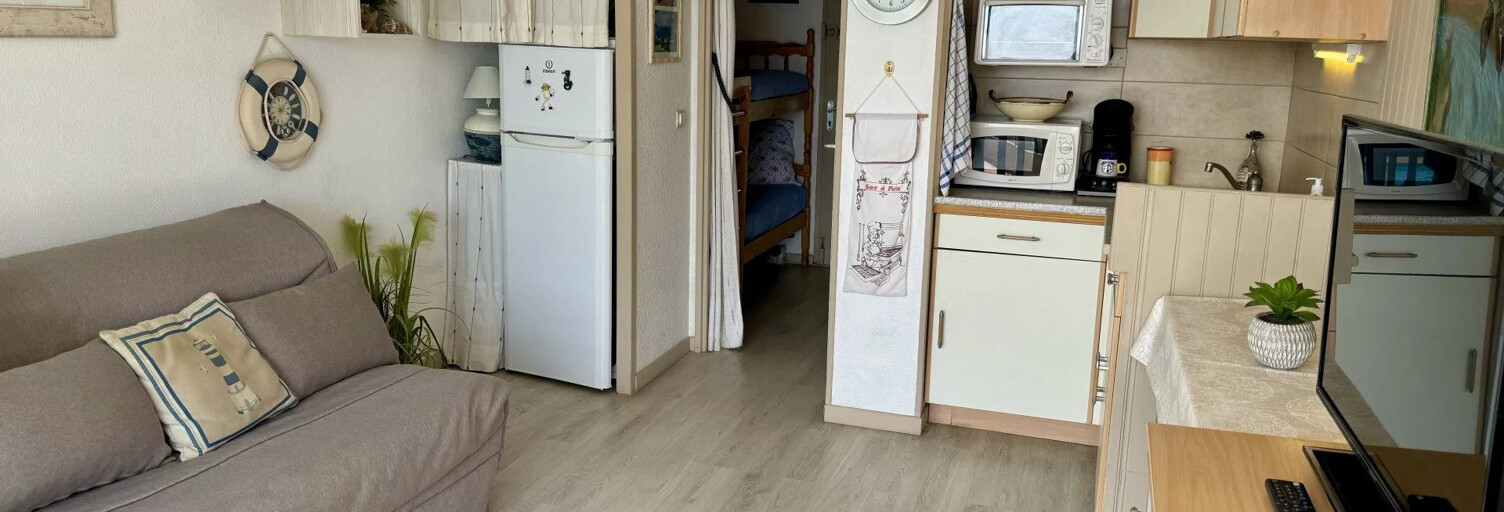 Appartement 1 Pièce 18 m² à vendre à Fleury (11560)