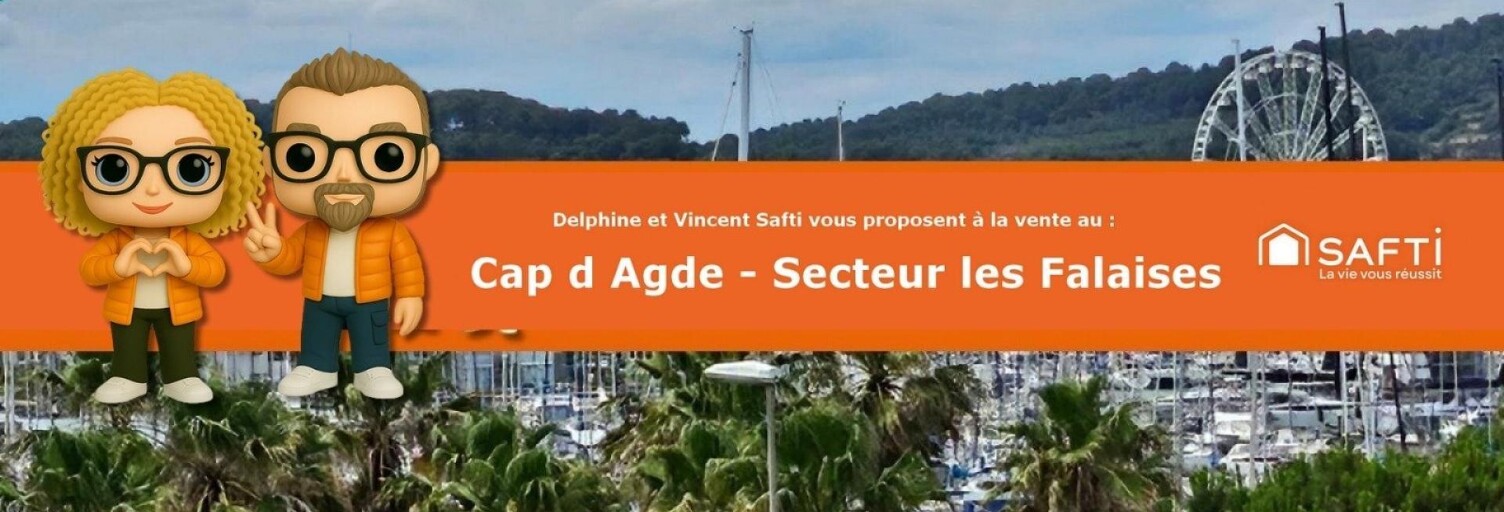 Appartement 3 Pièces 60 m² à vendre à Agde (34300)