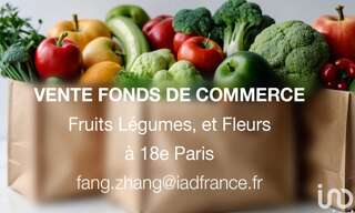 Commerce  48 m² à vendre à Paris 18 (75018)