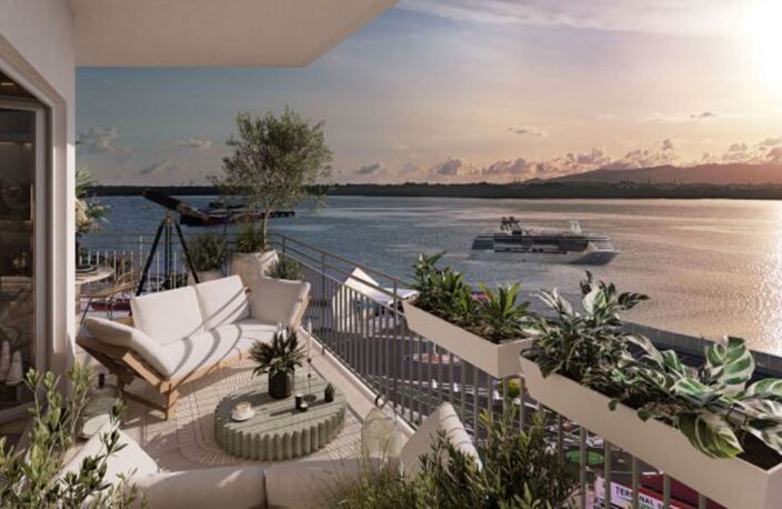 A VENDRE Appartement T2 en R+4 à Pointe à Pitre — photo 2