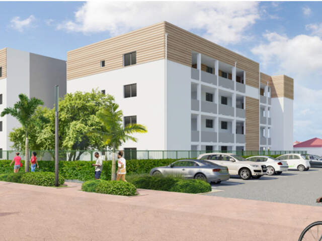 A VENDRE appartement T4 en R+2 à Moule — photo du bien