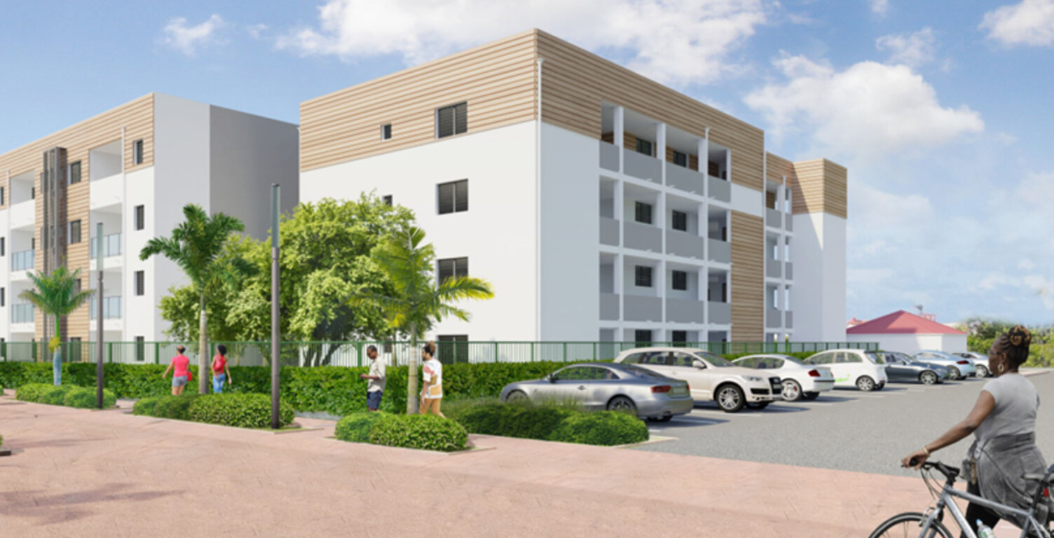 A VENDRE appartement T4 en R+2 à Moule — photo 1