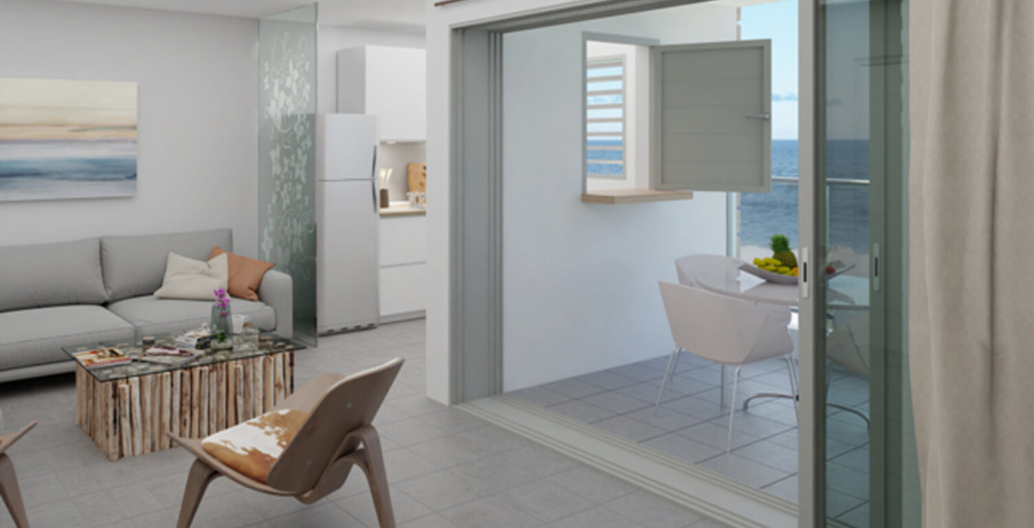 A VENDRE appartement T3 en R+3 a Moule — photo 1