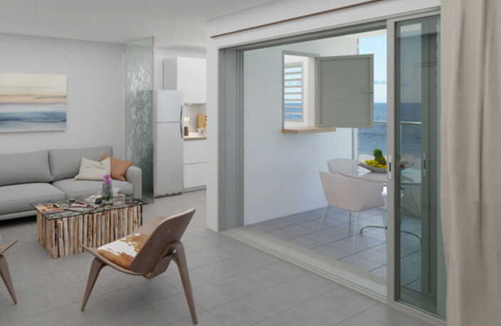 A VENDRE appartement T3 en RDC à Moule — photo 2