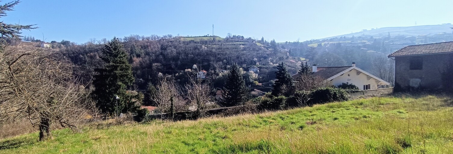 Terrain  1769 m² à vendre à Châteauneuf (42800)