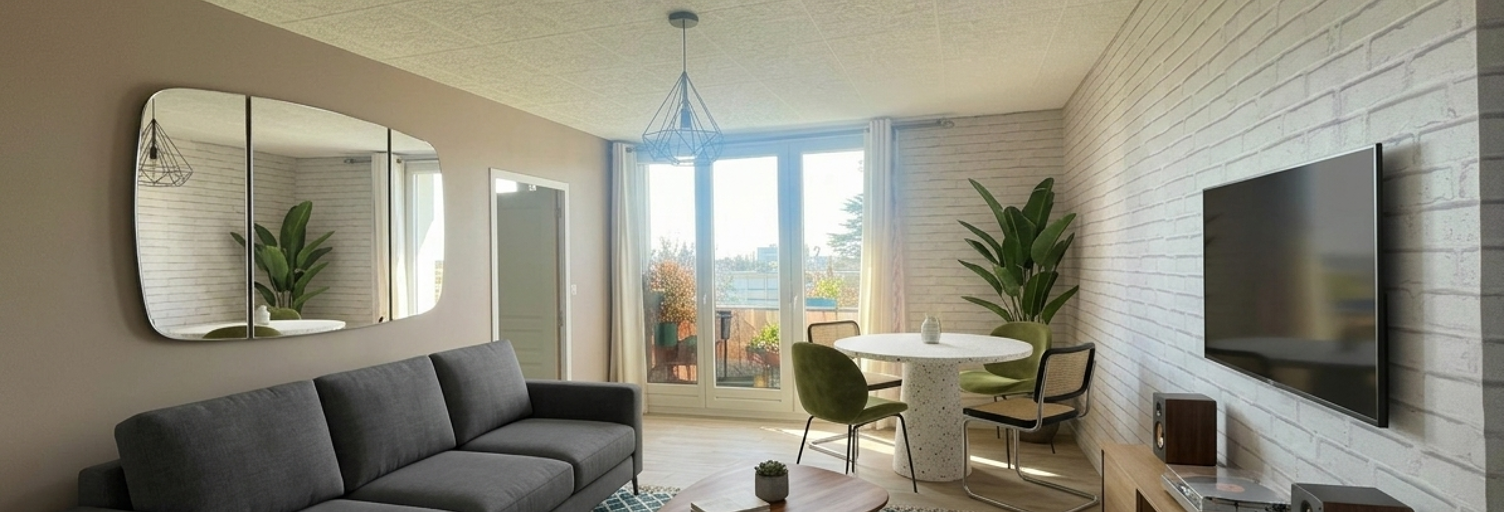 Appartement 4 Pièces 61 m² à vendre à Tours (37100)