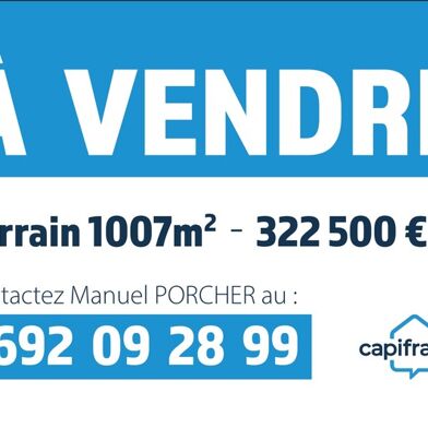 Terrain  322500 €