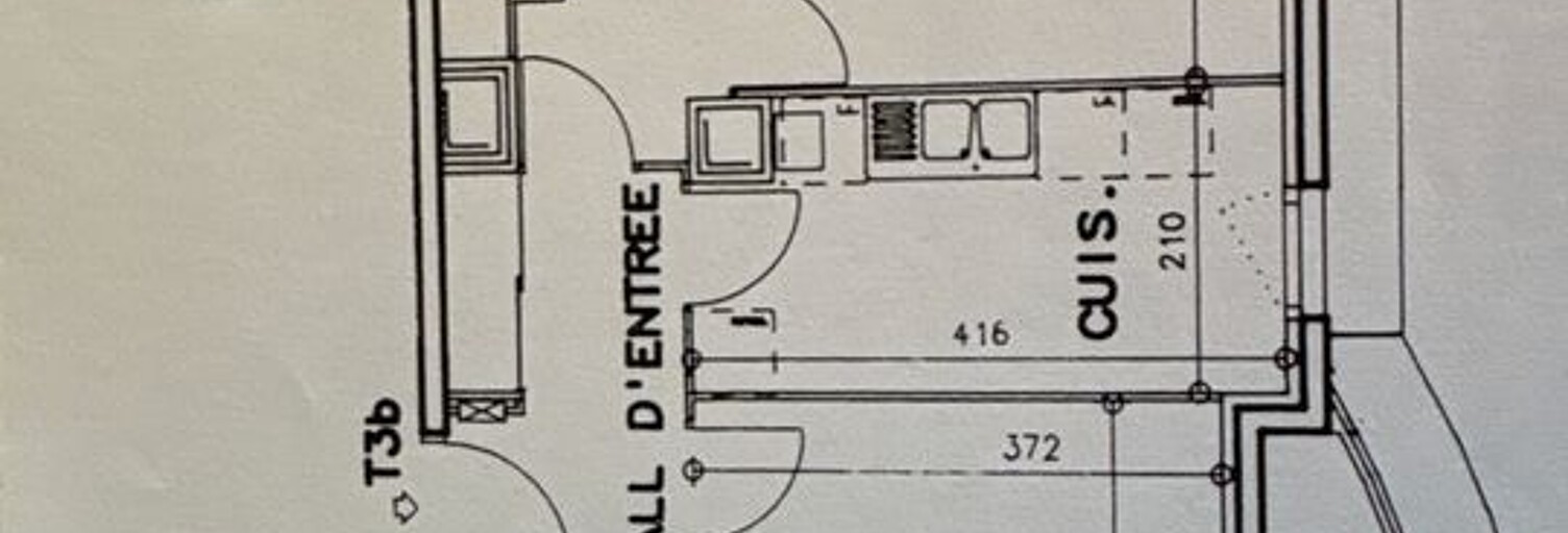 Appartement 3 Pièces 63 m² à louer à Villeurbanne (69100)