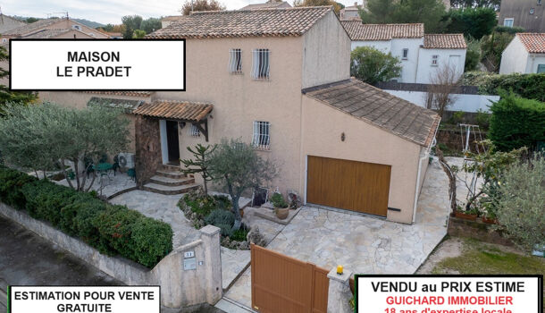 Villa / Maison 5 pièces  à vendre Pradet (Le) 83220