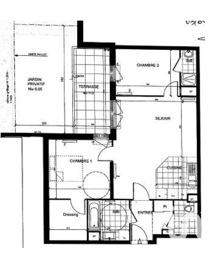 Cormeilles-en-Parisis - 65m² - 3p. - 2ch.