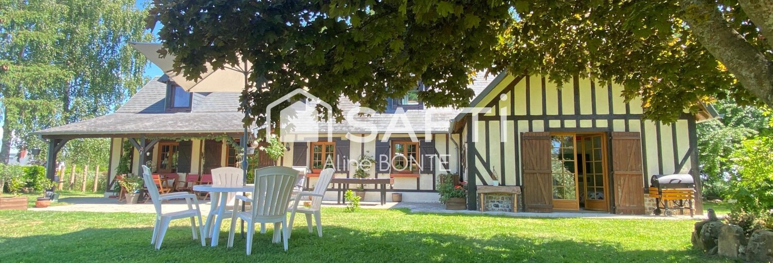 Maison 5 Pièces 97 m² à vendre à Mesnil-en-Ouche (27330)