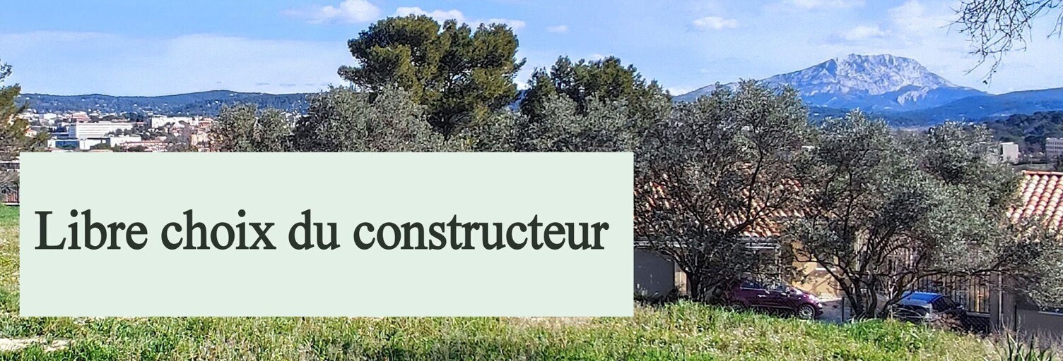 Terrain  1060 m² à vendre à Aix-en-Provence (13090)