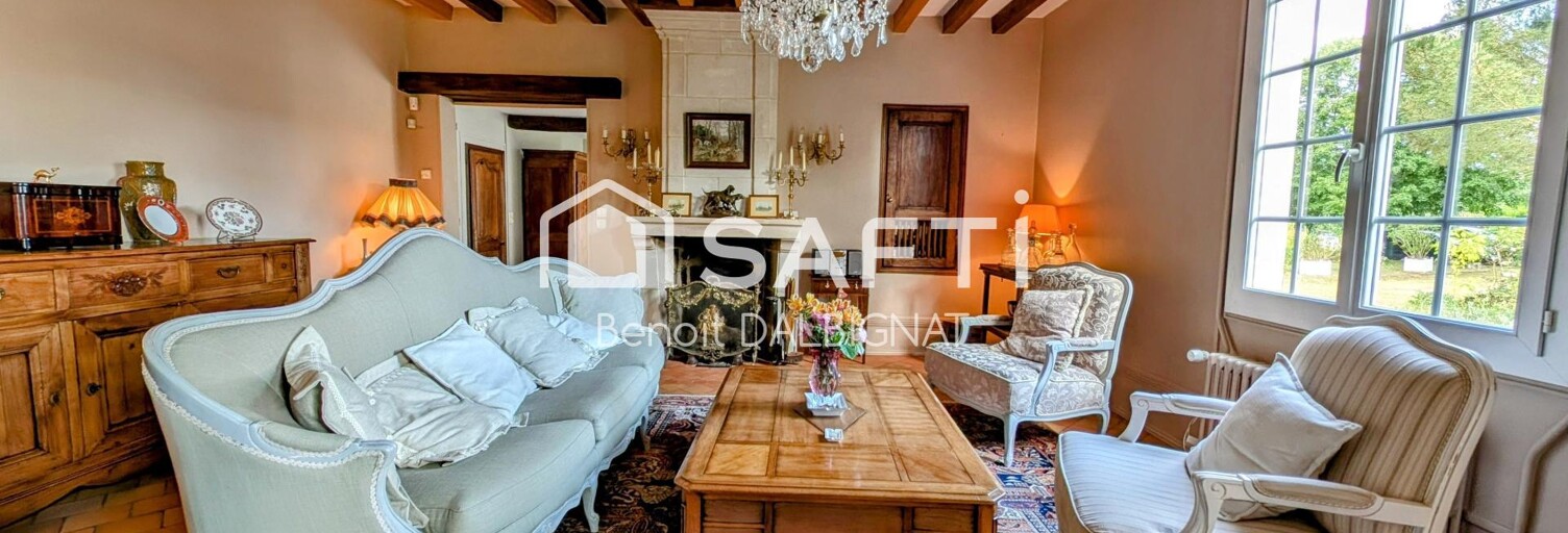 Maison 7 Pièces 302 m² à vendre à Chouzé-sur-Loire (37140)