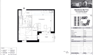 Appartement 2 Pièces 44 m² à vendre à Melun (77000)