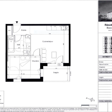 Appartement 2 pièces 199000 €