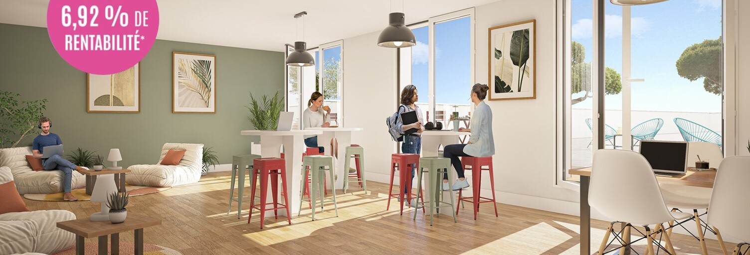 Appartement neuf T1, T2 Pièce 18 à 34 m² à vendre à Niort (79000)