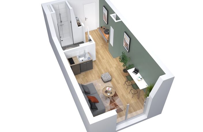 Vente programme neuf T1, T2 18 à 34 m² Niort (79000) — photo 5
