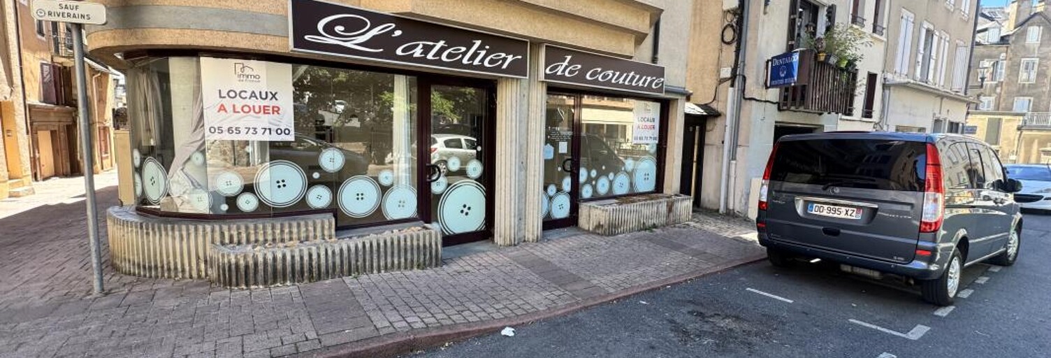 Commerce  61 m² à louer à Rodez (12000)