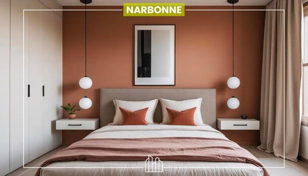 Appartement 2 pièces  à vendre Narbonne 11100