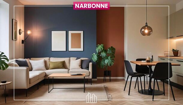 Appartement 4 pièces  à vendre Narbonne 11100