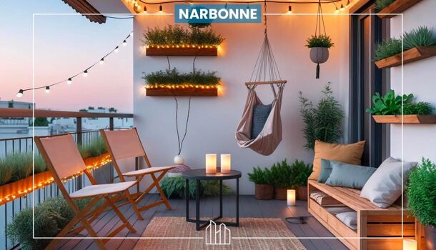 Appartement 4 pièces  à vendre Narbonne 11100