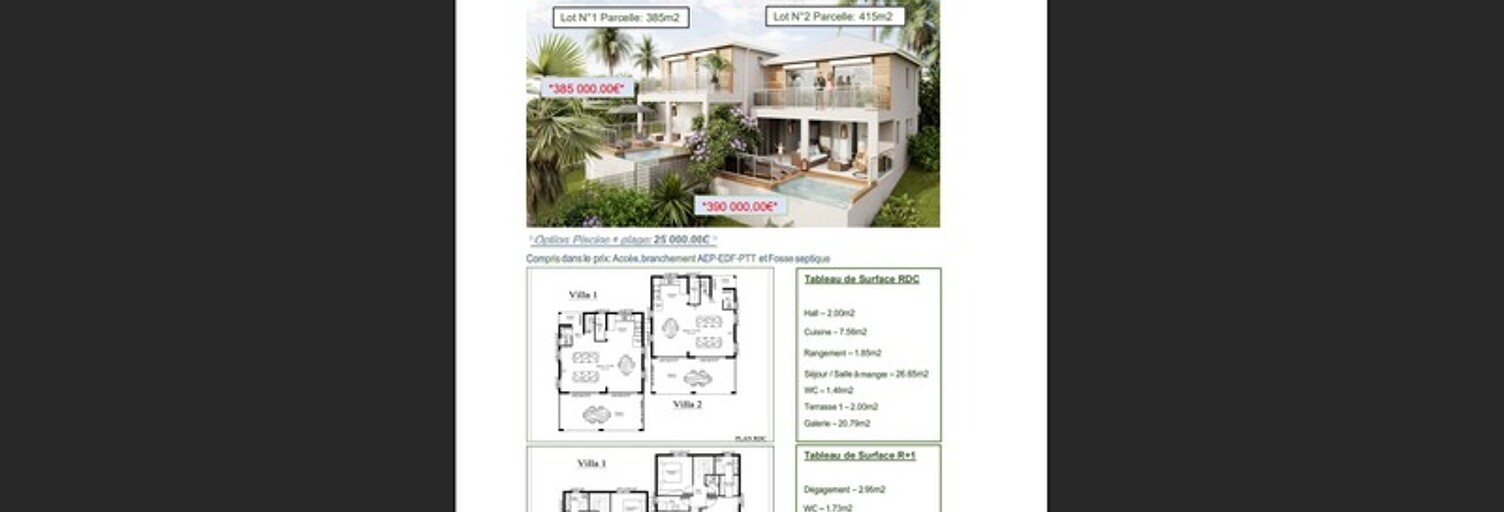 Maison 4 Pièces 84 m² à vendre à Petit-Bourg (97170)