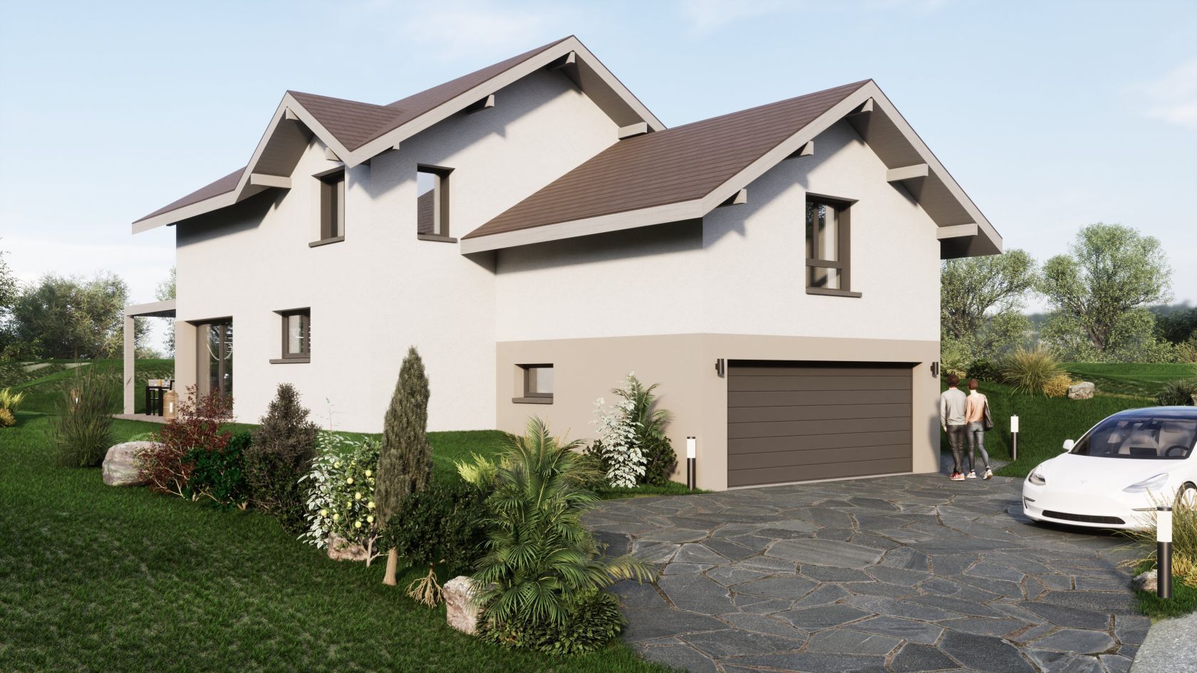 Projet de construction d'une maison 140 m² avec terrain à PRESILLY (74)