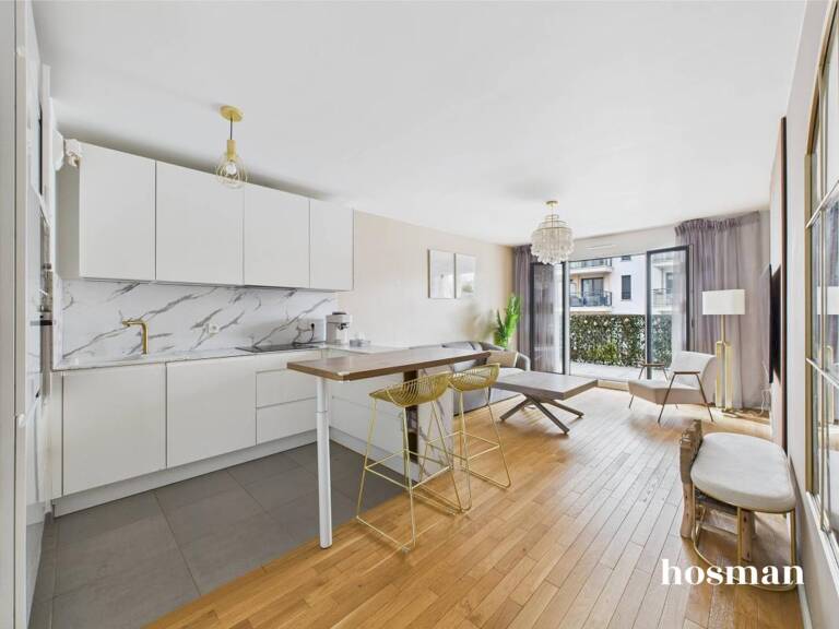 Bel appartement traversant 74 m² Carrez - Lumineux et moderne - Rue Benoît Malon, Suresnes — photo 1