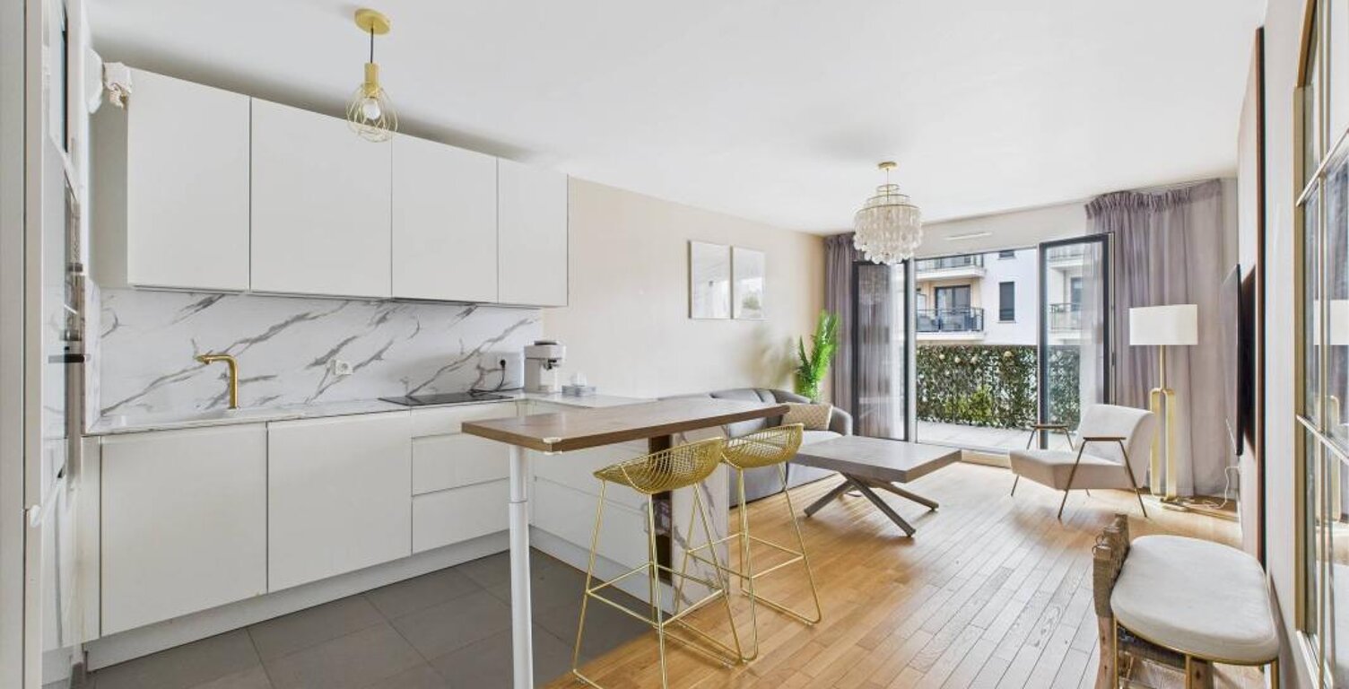 Bel appartement traversant 74 m² Carrez - Lumineux et moderne - Rue Benoît Malon, Suresnes — photo 1