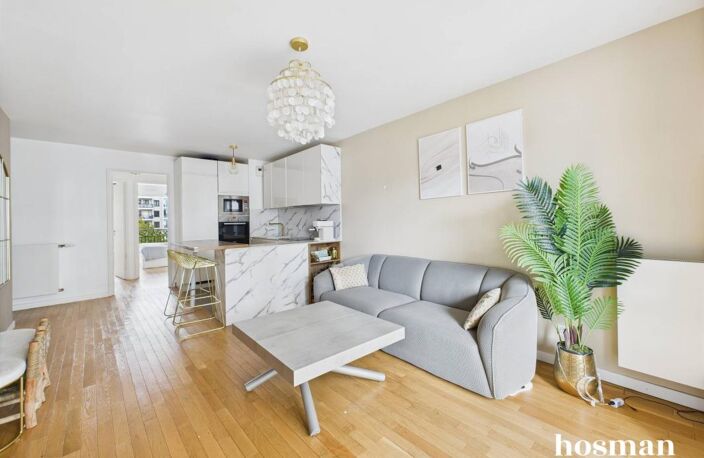 Bel appartement traversant 74 m² Carrez - Lumineux et moderne - Rue Benoît Malon, Suresnes — photo 2