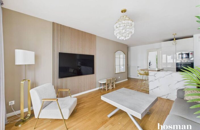 Bel appartement traversant 74 m² Carrez - Lumineux et moderne - Rue Benoît Malon, Suresnes — photo 3