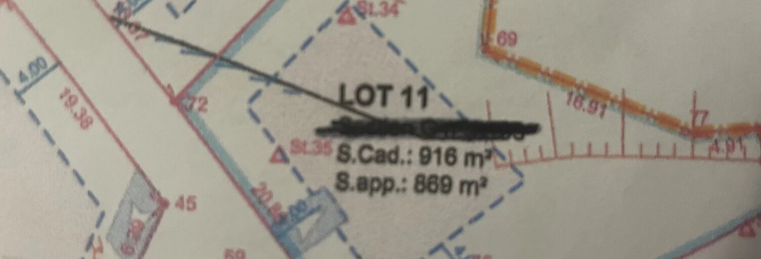 Terrain  916 m² à vendre à Draguignan (83300)