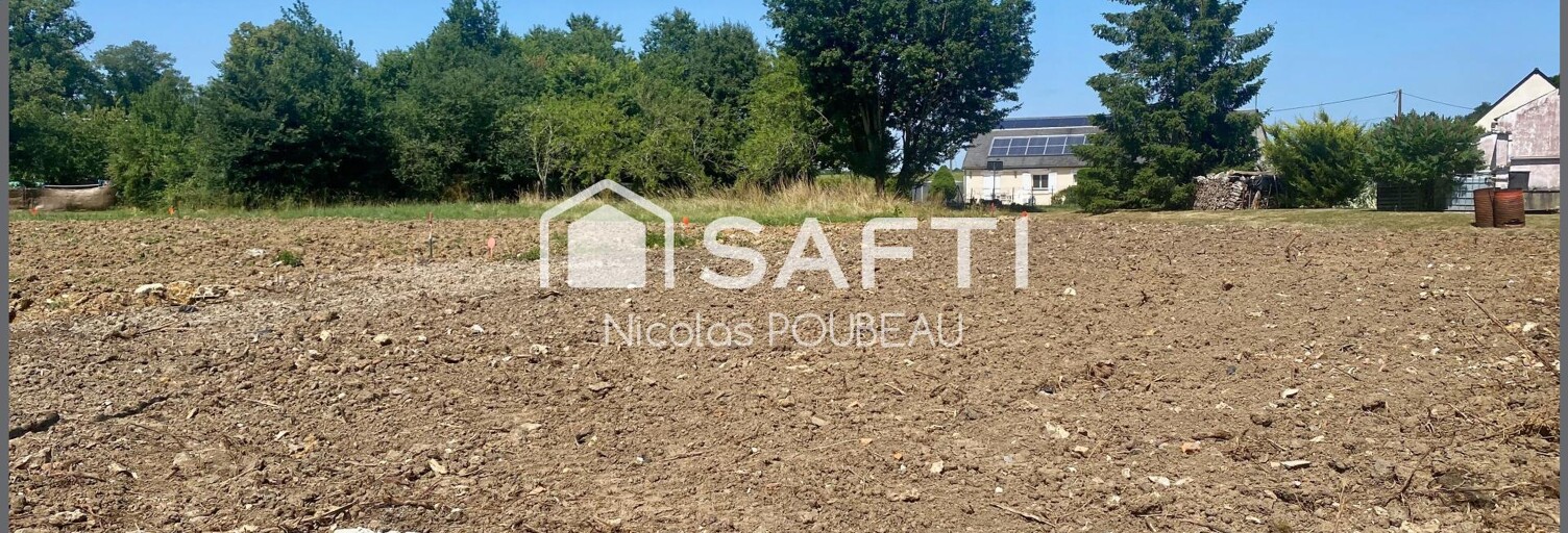 Terrain  668 m² à vendre à Tauxigny-Saint-Bauld (37310)