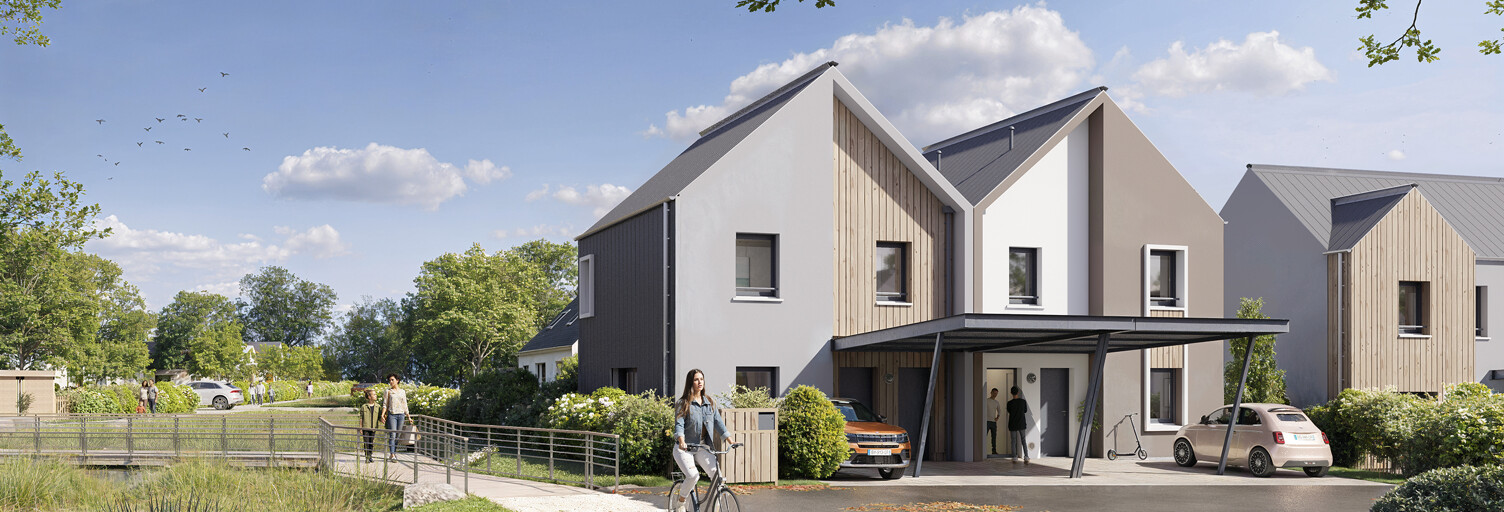 Maison neuf T4, T5 Pièce 87 à 106 m² à vendre à La Chapelle-des-Fougeretz (35520)