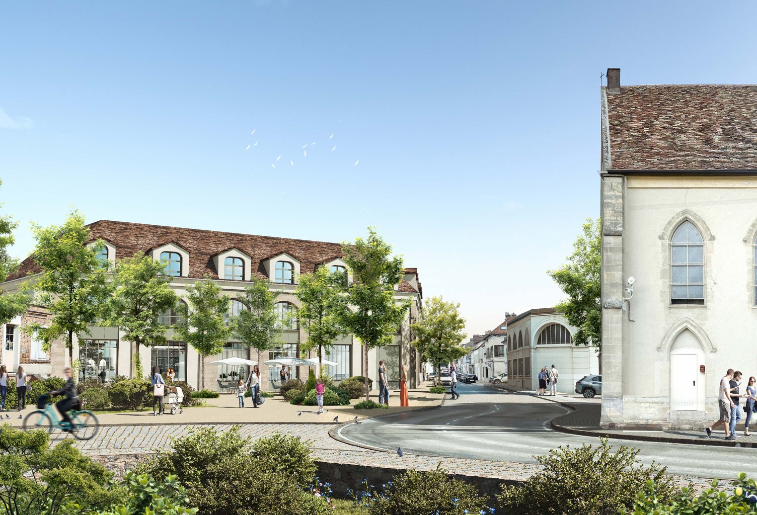 Vente programme neuf T2, T3, T4, T5 46 à 117 m² Neauphle-le-Château (78640) — photo 1