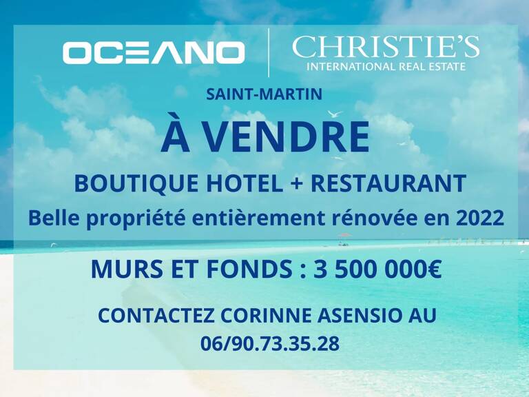 À VENDRE – BOUTIQUE HÔTEL & RESTAURANT DE CHARME — photo 1